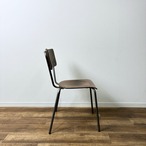 JOURNAL STANDARD FURNITURE CLIO CHAIR ジャーナルスタンダードファニチャー クリオ チェア ダイニングチェア アームレスチェア ヴィンテージ ナチュラル ブラウン 木目  アーバンインダストリアル プライウッド【中古】【200サイズ】