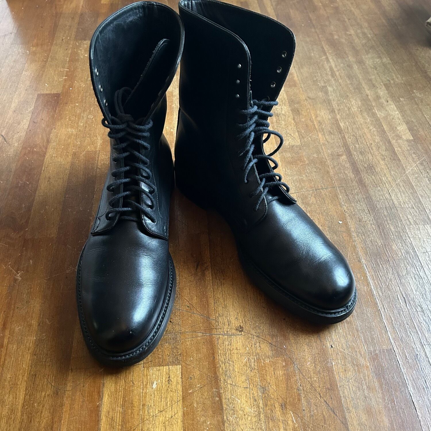 PRADA ミリタリーブーツ Italy [C2737] | 古着屋ベルエキップ (BELLE
