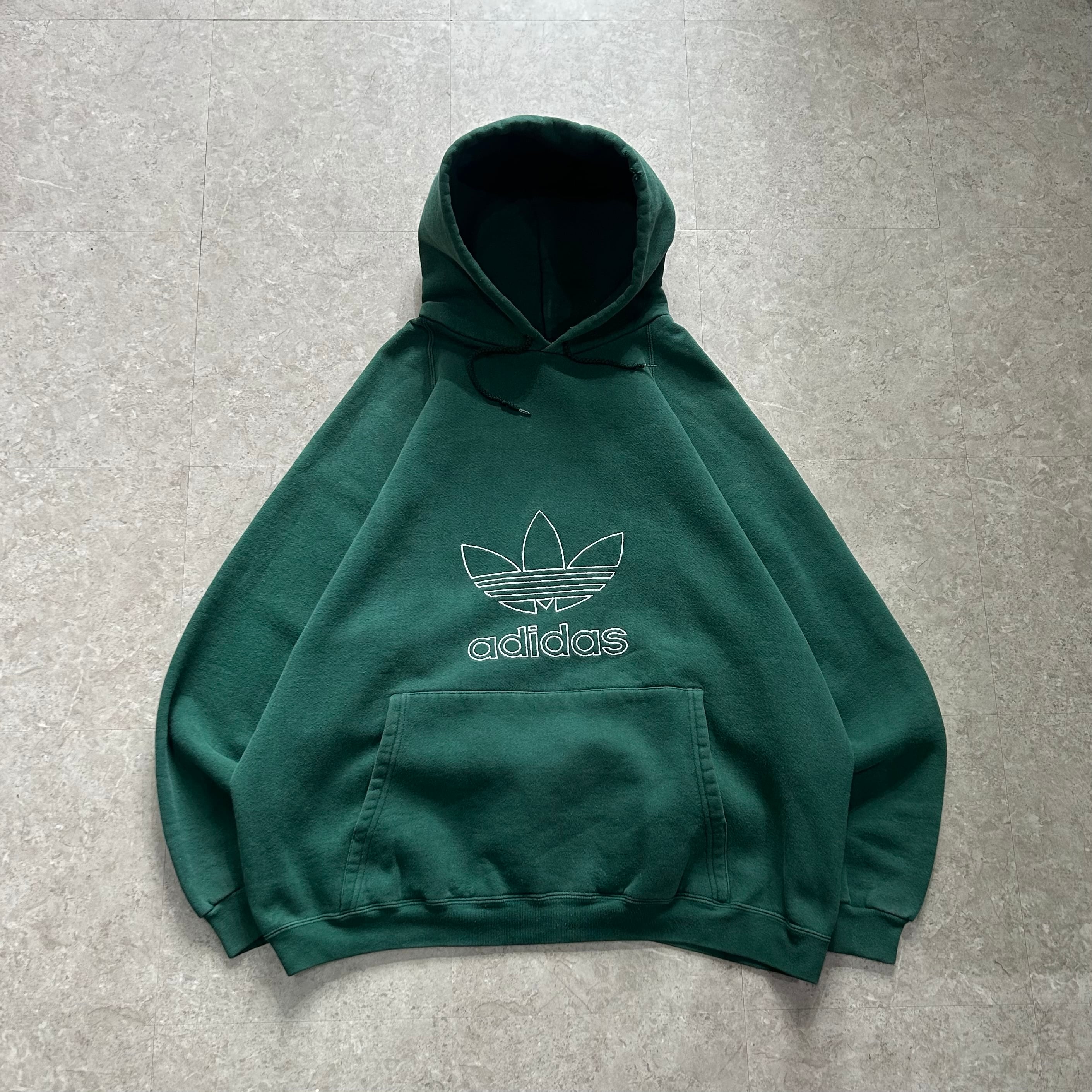 90s adidas "Trefoil logo" hoodie【仙台店】