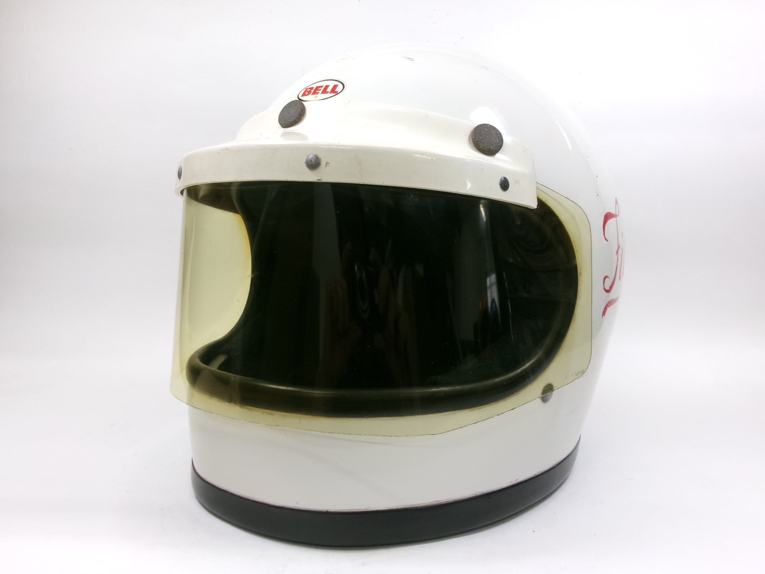 初期 70s BELL STAR 120 フルフェイスヘルメット 7 1/4 目深加工済み M 