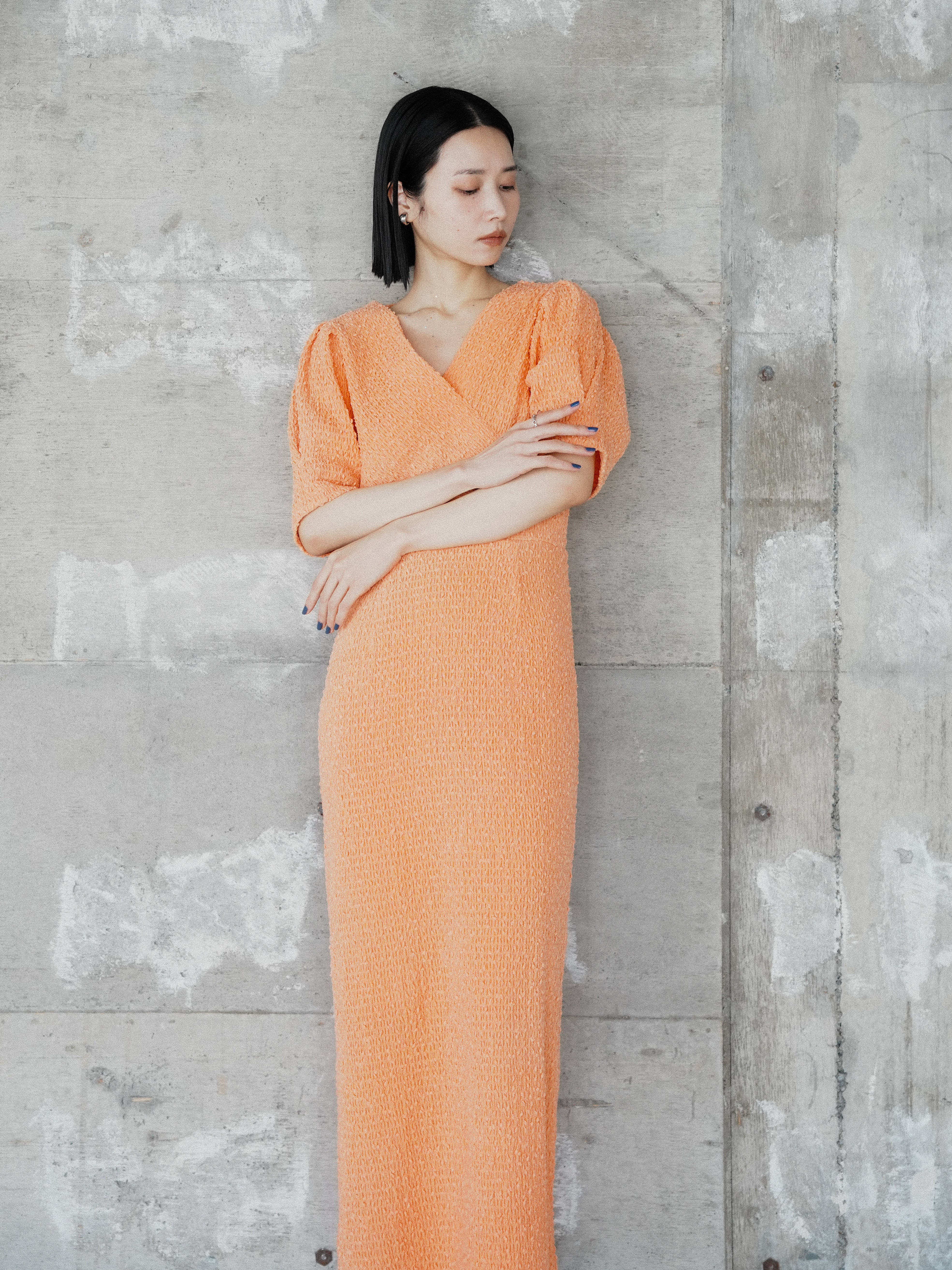 v-neck maxi onepiece | Katrin TOKYO