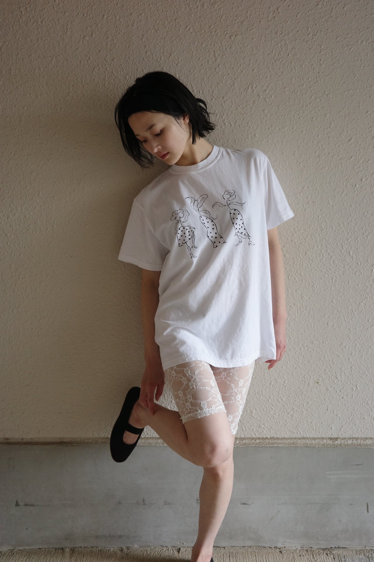 MADDIE x LITTERA Tshirt-White