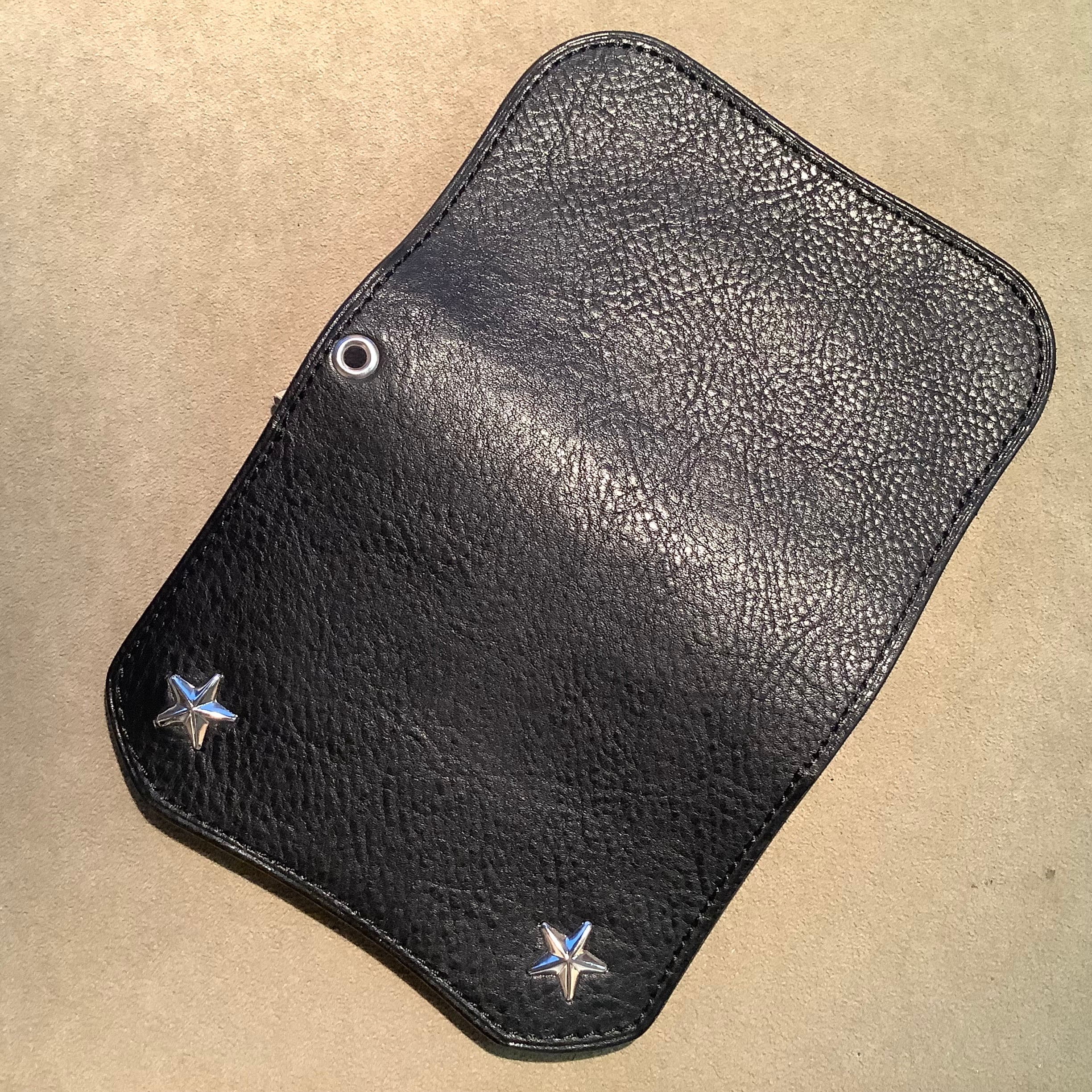 Groover Leather グルーバーレザー short trackerwallet Python