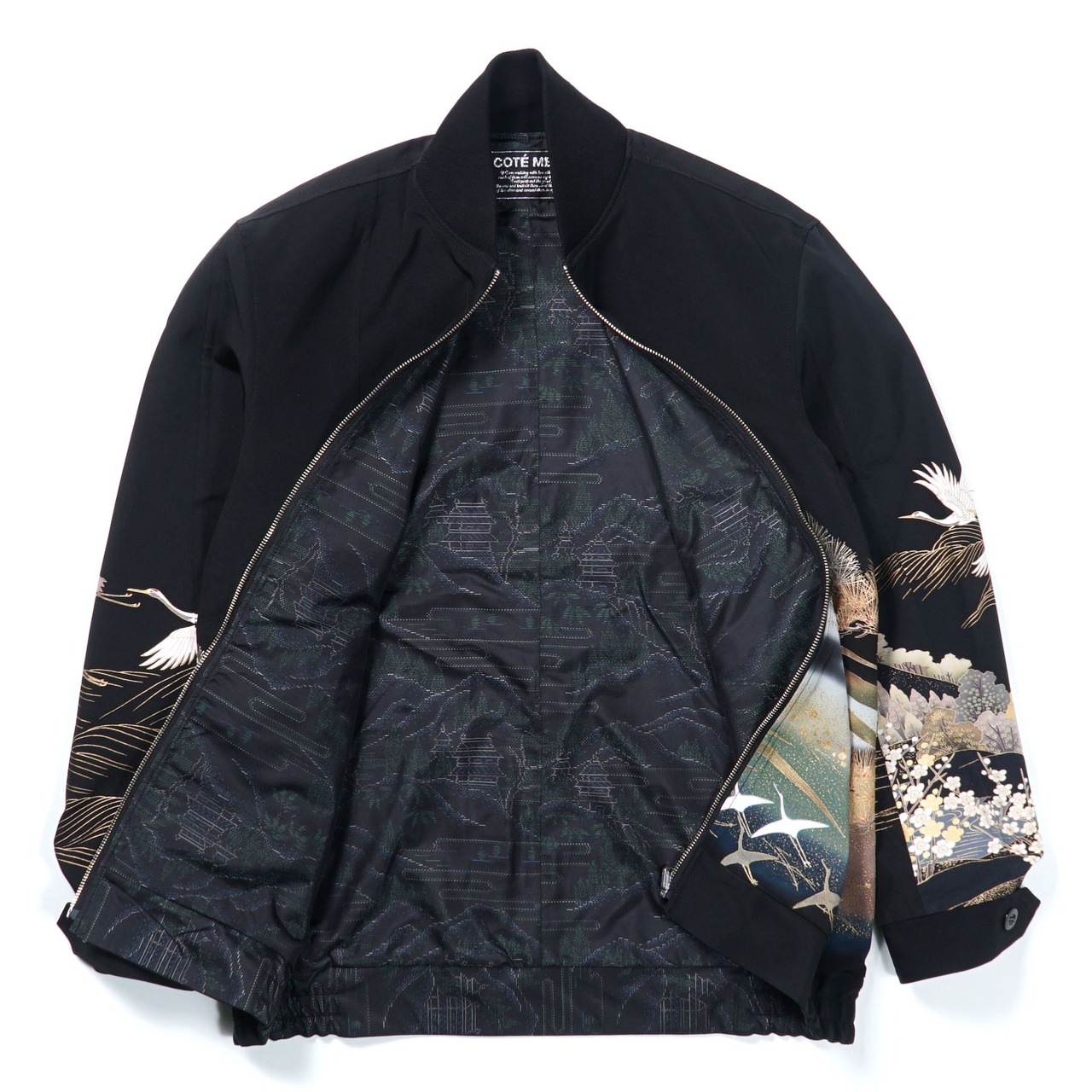 KIMONO REVERSIBLE BOMBER JACKET