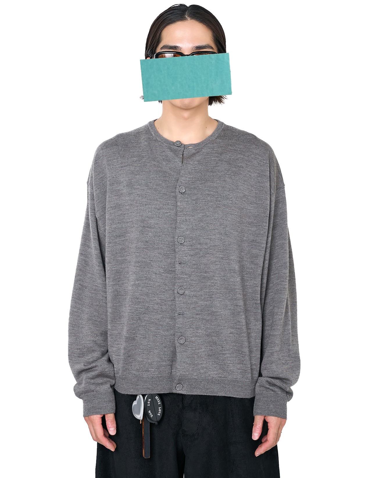refomed "NEXT MAN CARDIGAN〔GRAY〕"
