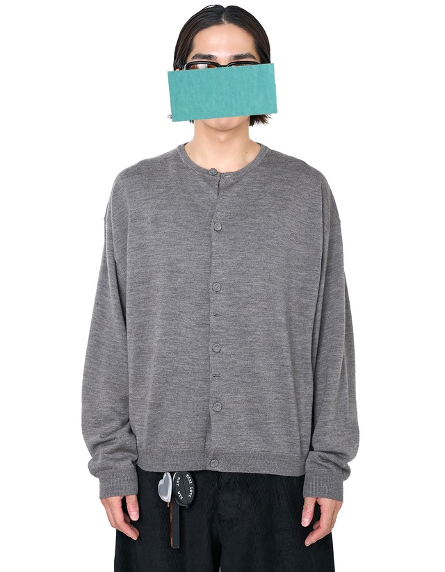 refomed "NEXT MAN CARDIGAN〔GRAY〕"