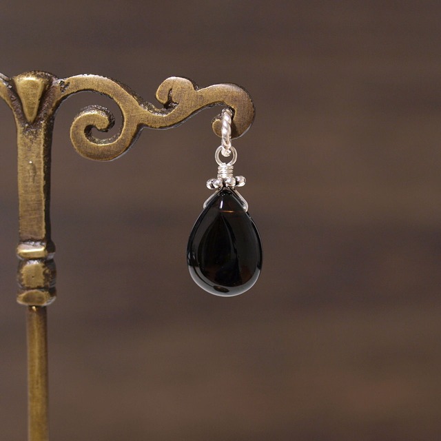 【限定】モリオンの雫silver925ペンダントトップ