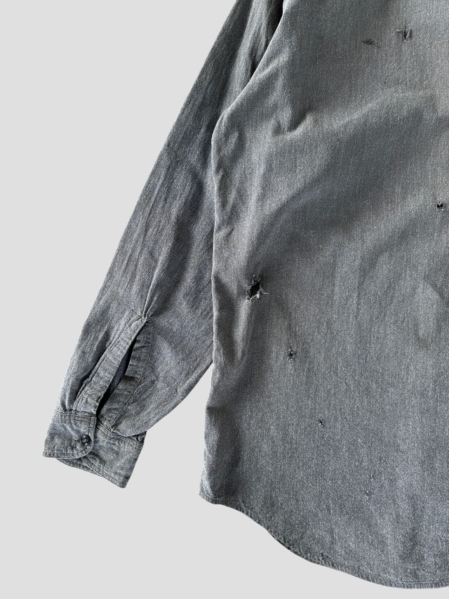 -BIG MAC- Vintage 50-60s Black Chambray shirt