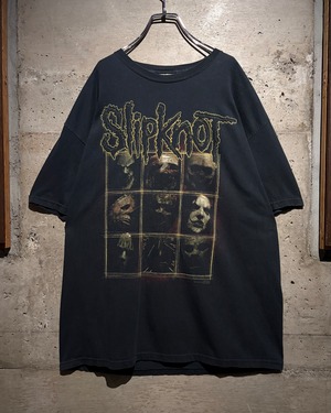 【Caka】00's "Slipknot" Vintage T-Shirt