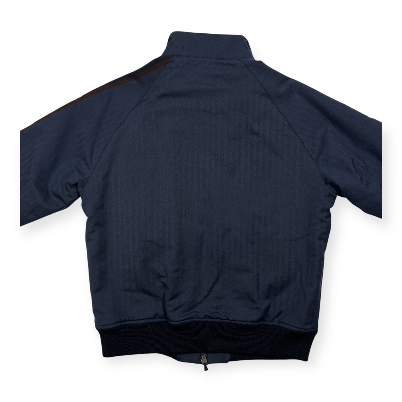 VERSACE JEANS COUTURE ヴェルサーチ ジーンズ 袖ライン入り トラックジャケット風 中綿 ジャケット サイズ M /ネイビー/イタリア製