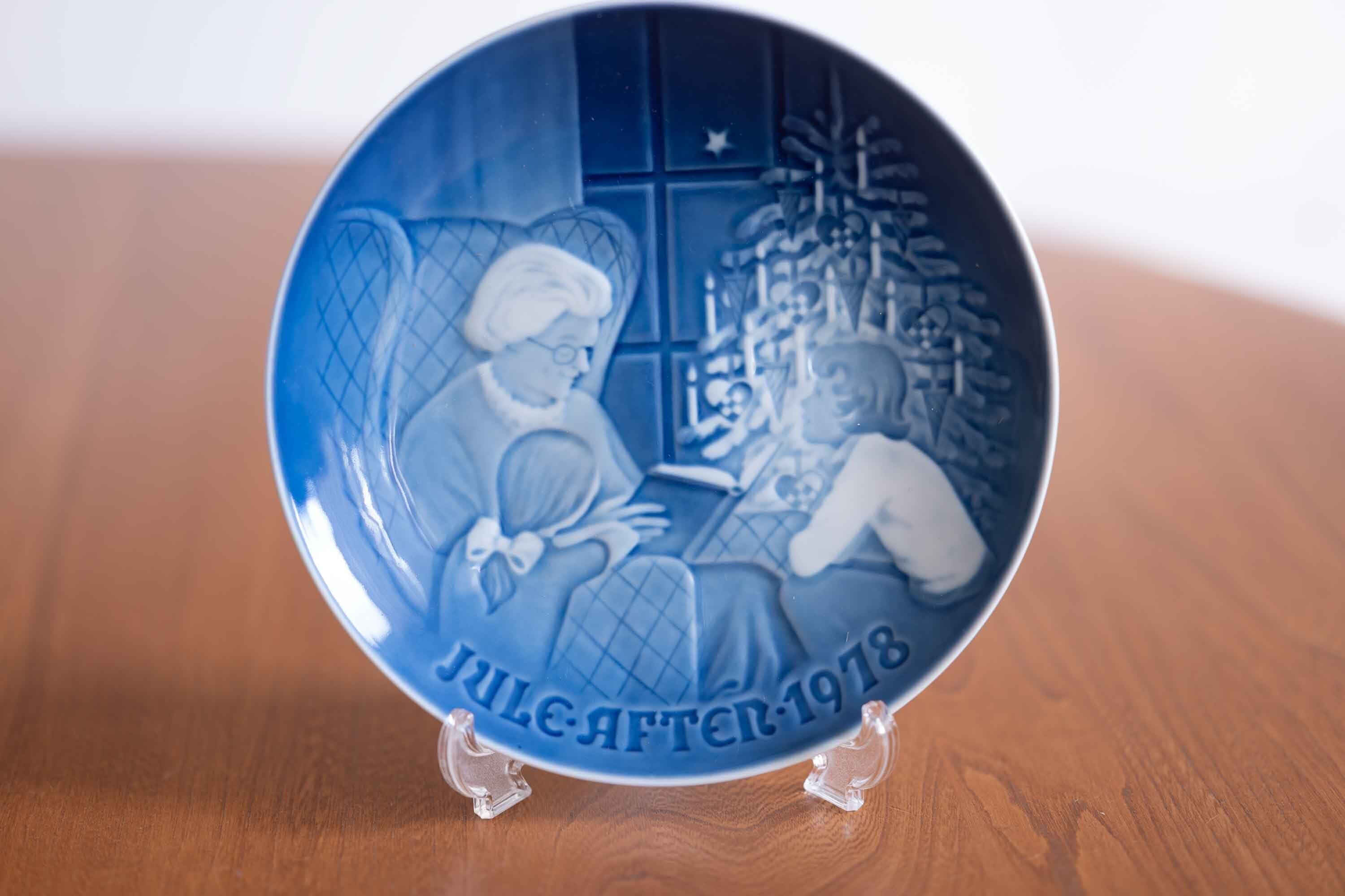 B&G ビングオーグレンダール イヤープレート1978年 「クリスマスの物語」