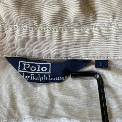 90s Ralph Lauren ワンポイント刺繍 スイングトップ 無地 ポルトガル製 L jacket 詳細写真9