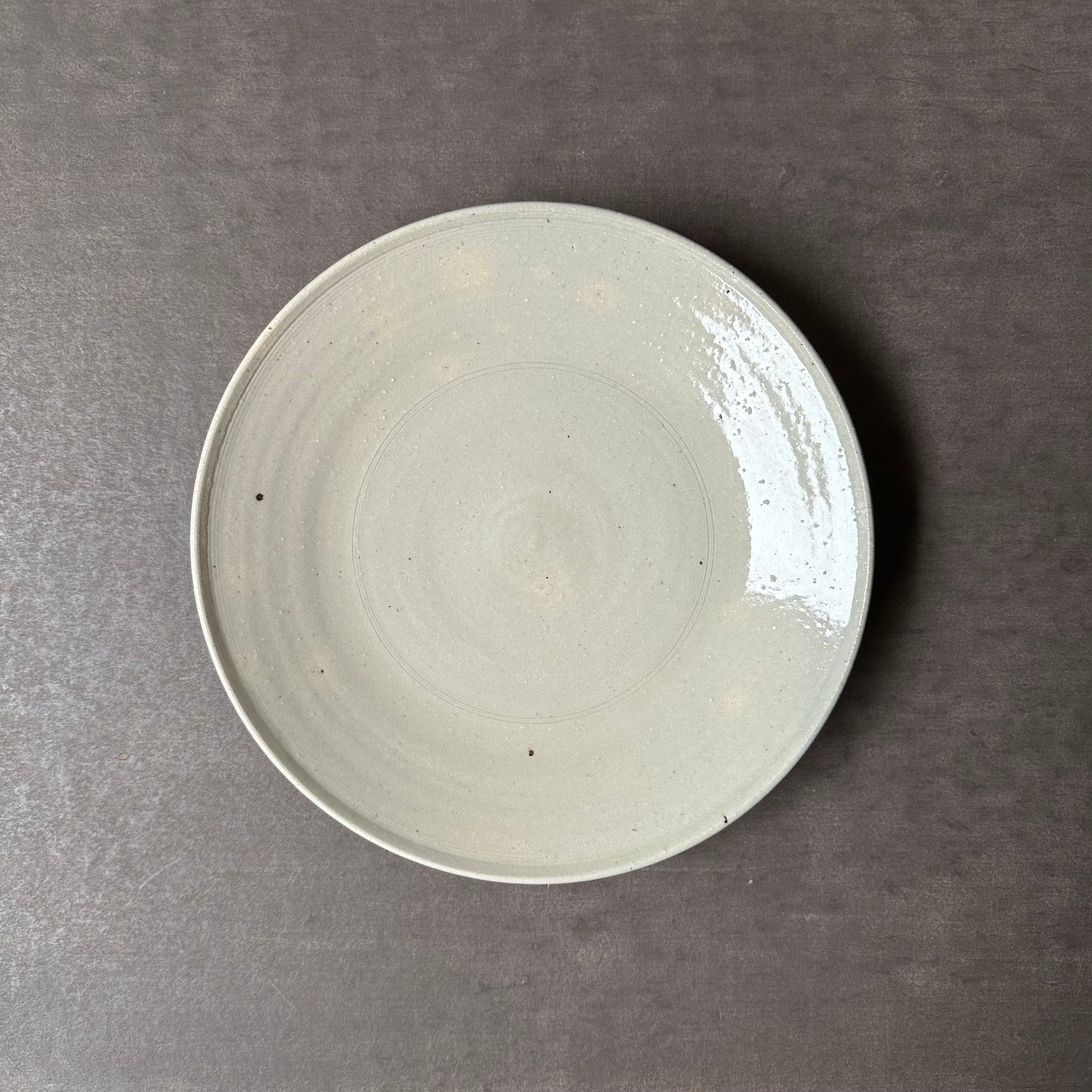 新品未使用　日高伸治作　中皿　2枚セット 日高伸治 青白磁パスタ皿 7.5寸 | gallery 一白