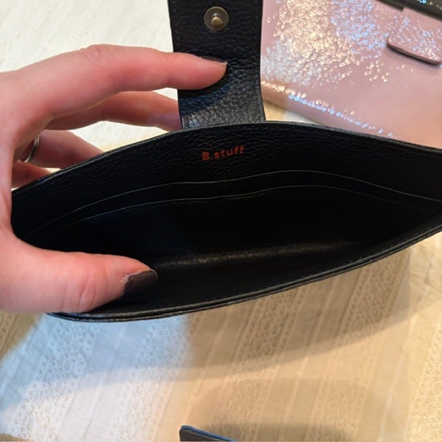 B.stuff 限定素材「リンクル」薄手のお財布