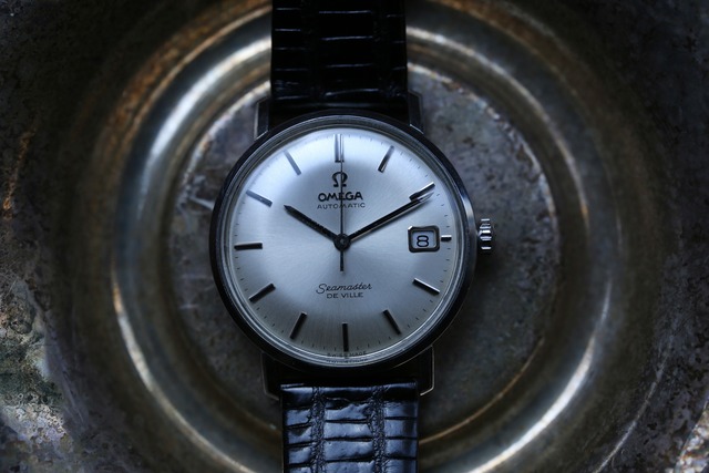 【OMEGA】 1966年製 オメガ シーマスターデビル デイト 自動巻き シルバーサンレイ SS / Vintagewatch / Seamaster Deville / Cal.562