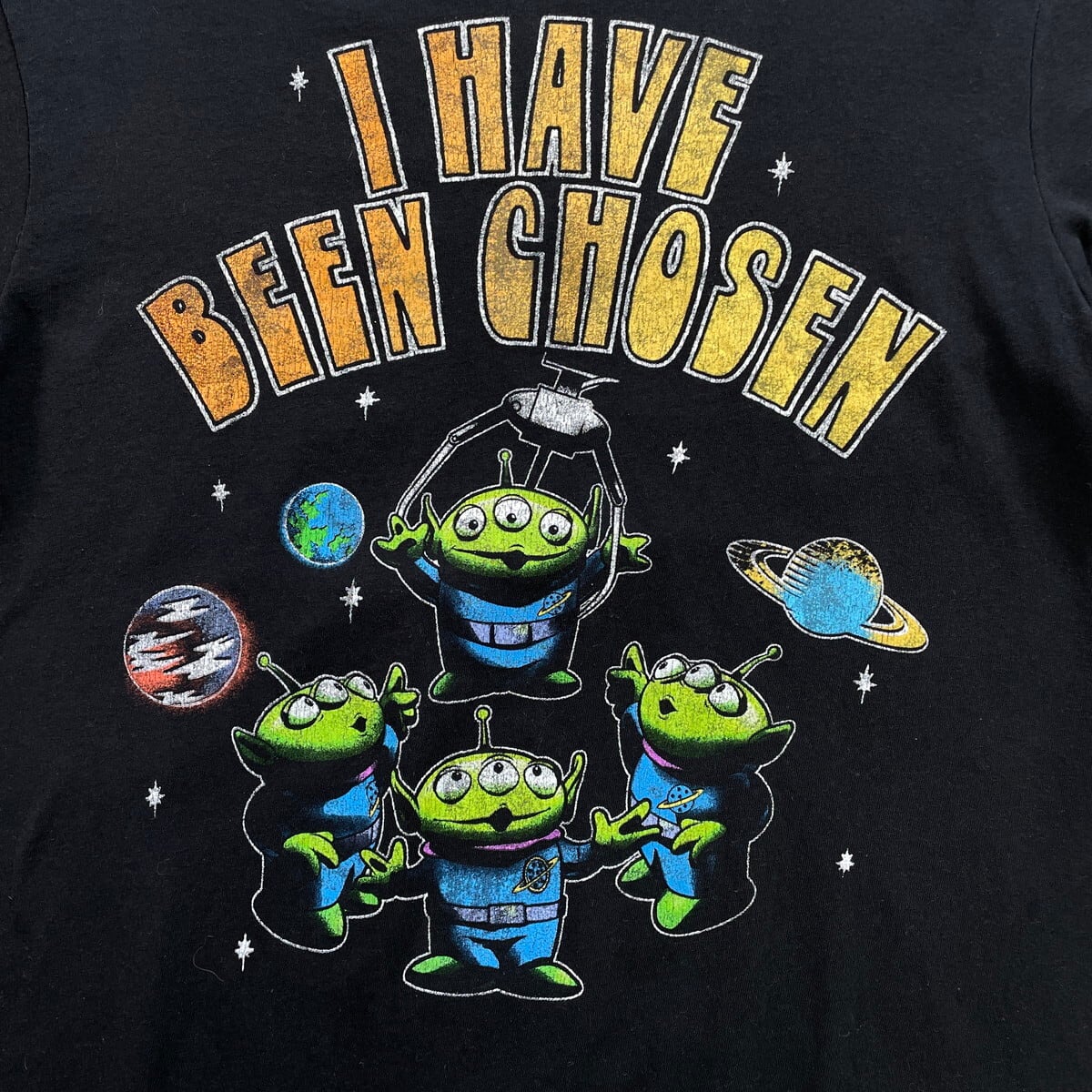 TOY STORY トイストーリー リトルグリーンメン キャラクタープリントT