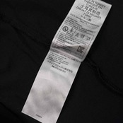 adidas アディダス 背中BIGプリント 半袖Tシャツ カットソー サイズ M /ブラック/コットン100%