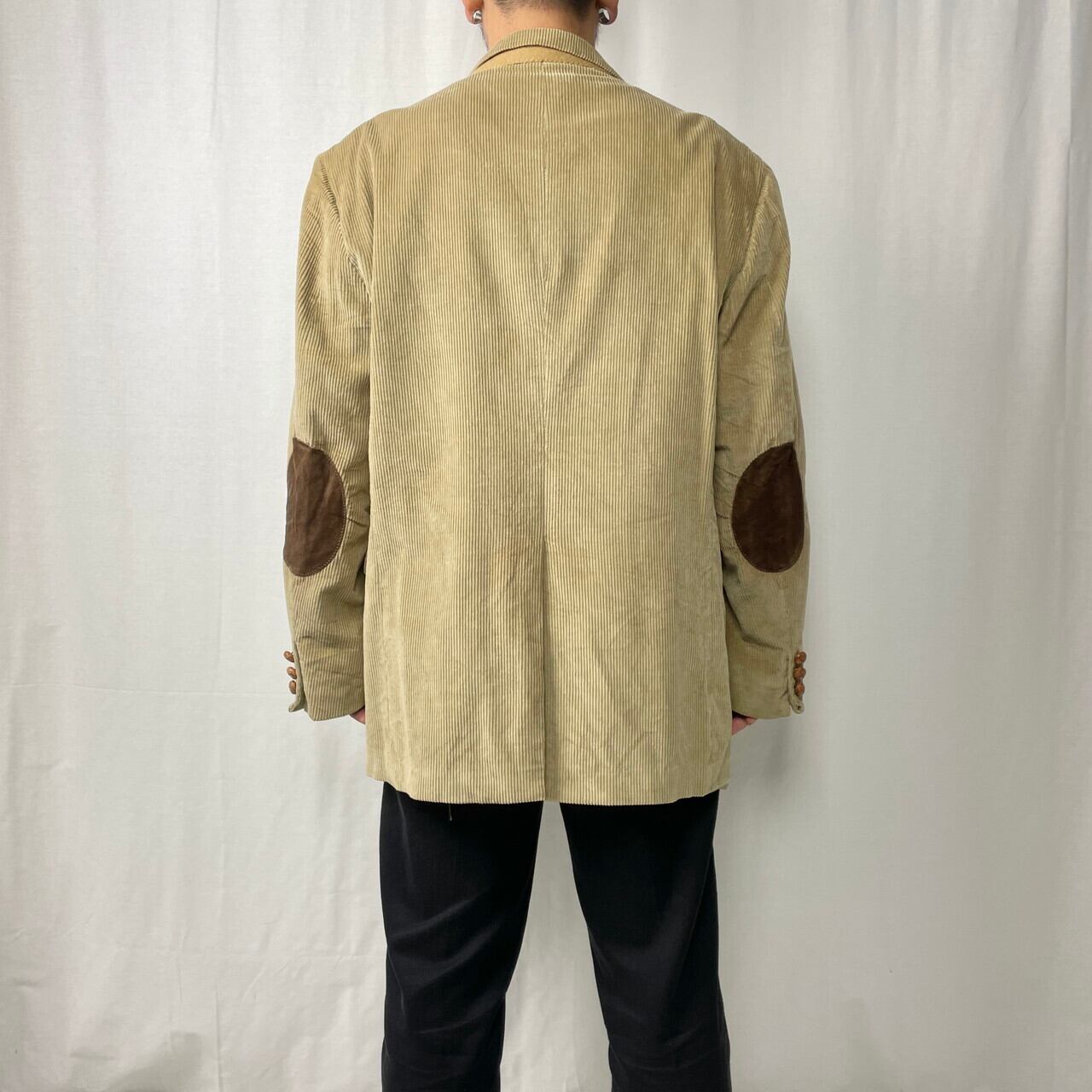 ヴィンテージ古着 コーデュロイジャケット フリーメイソン テンプル騎士団 フレンチヴィンテージ|コーデュロイジャケット - 古着屋