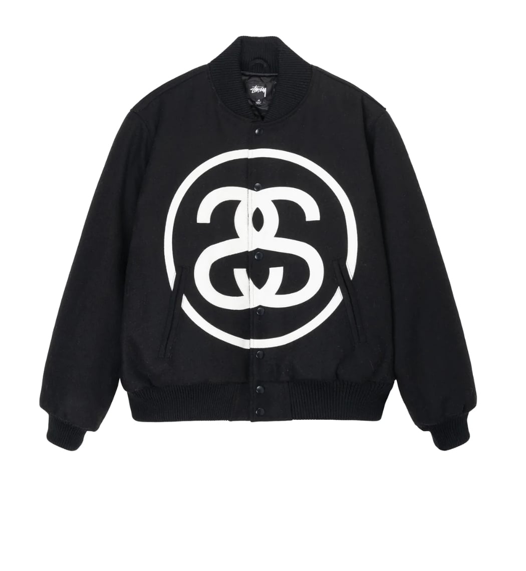 STUSSY SS-LINK VARSITY JACKET ジャケット 男女兼用 | DK大黒通販店