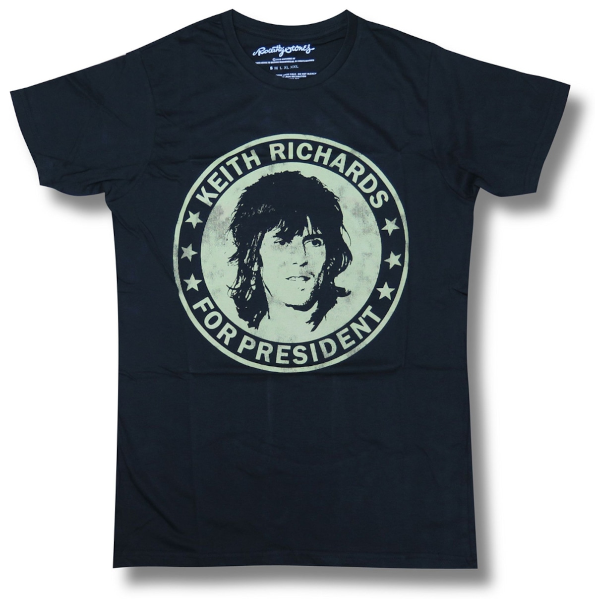 Keith Richards キース・リチャーズ Tシャツ ローリングストーンズ 
