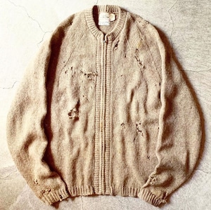 古着ベーカリー様専用 1960's Fall River Knitting Mills Zip up mohair cardigan