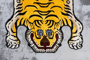 Tibetan Tiger Rug 《Sサイズ•シルク355》チベタンタイガーラグ