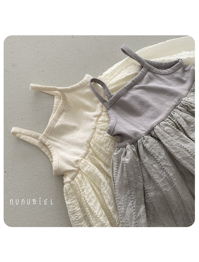 〘予約〙nunubiel / rose dress