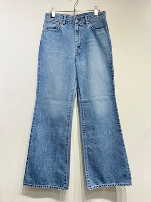 JOHNBULL ワイドフレアデニムパンツ