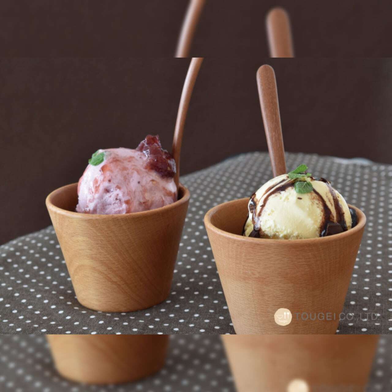 プリン専用木製スプーン》iiispoon（いいスプーン） | 生活を楽しむ