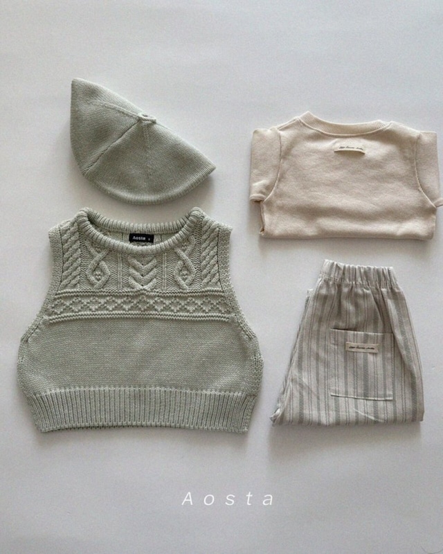 予約⌇aosta / Fe river pants