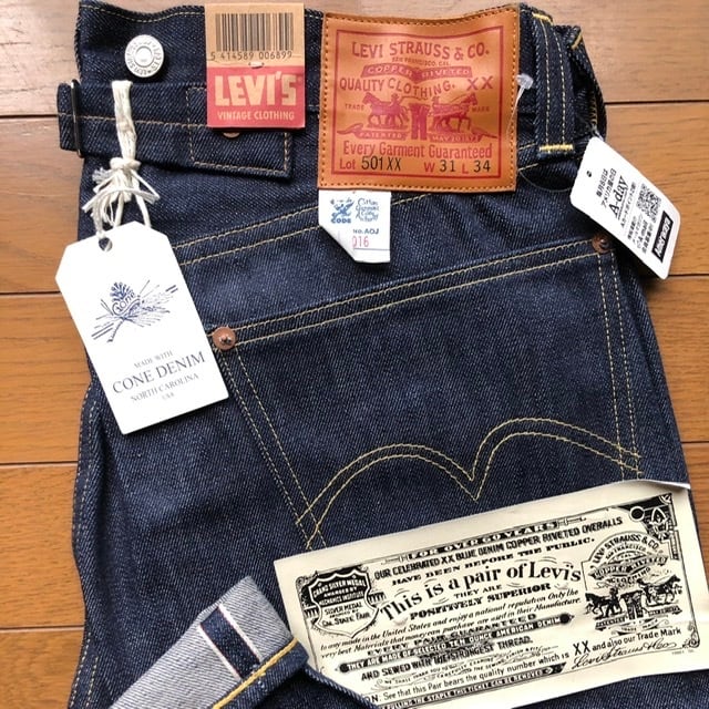 NOS(デッド品) Levi’s LVC(米国製) 501XX 1933年モデル | Room Style Store powered by BASE