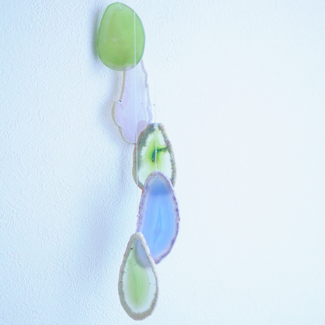 Lime Soda - アゲートヒーリングチャイム / Agate Sun Catcher Wind Chime 220