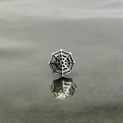 CUT OUT SPIDER WEB STUD / カットアウトスパイダーウェブピアス