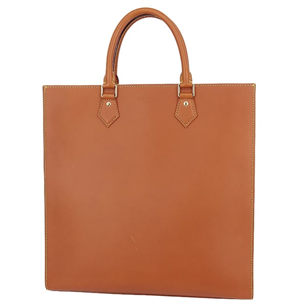 Used LOUIS VUITTON ルイヴィトン トートバッグ サックプラ ノマド キャラメル ブラウン M51217 レザー ハンドバッグ メンズ レディース 中古美品