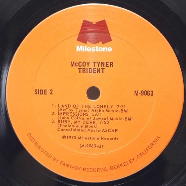 McCoy Tyner / Trident [M-9063] - 画像4