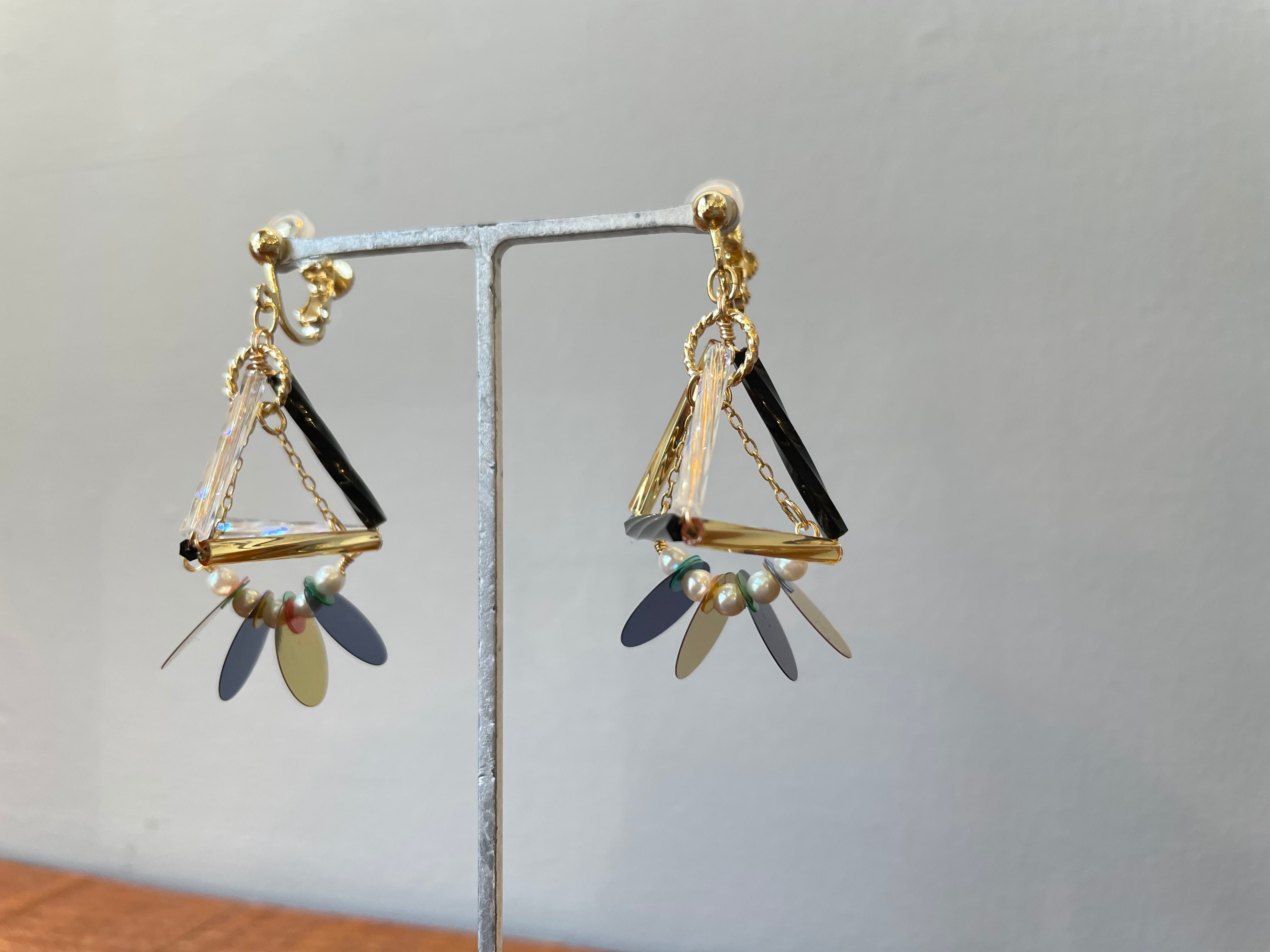 ✨あなたの未来✨ イヤリング価格となっております GINNY EARRING(ジニーイヤリング)(オフ)orgablanca(オルガ