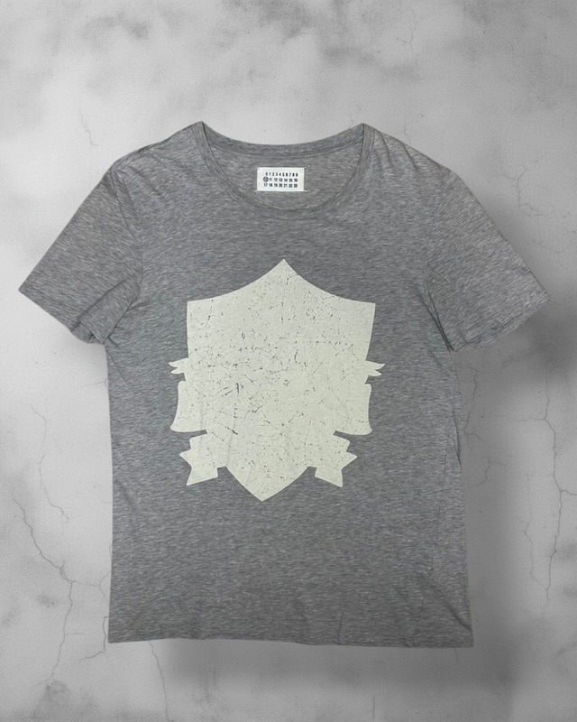 Maison Martin Margiela 10 Shield Print T-Shirt Grey
