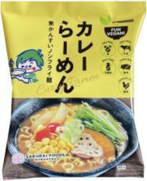 ＶＥＧＡＮ カレーらーめん98g 桜井