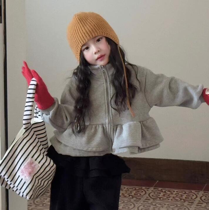 裏起毛ペプラムアウター