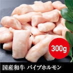 送料無料 国産和牛 パイプホルモン（真空パック） 冷凍 300g