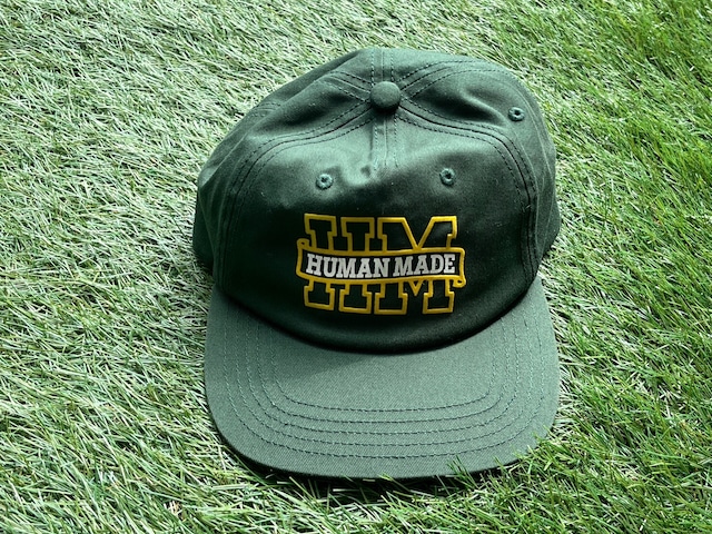 HUMAN MADE 5-PANEL TWILL CAP #1 GREEN 31073