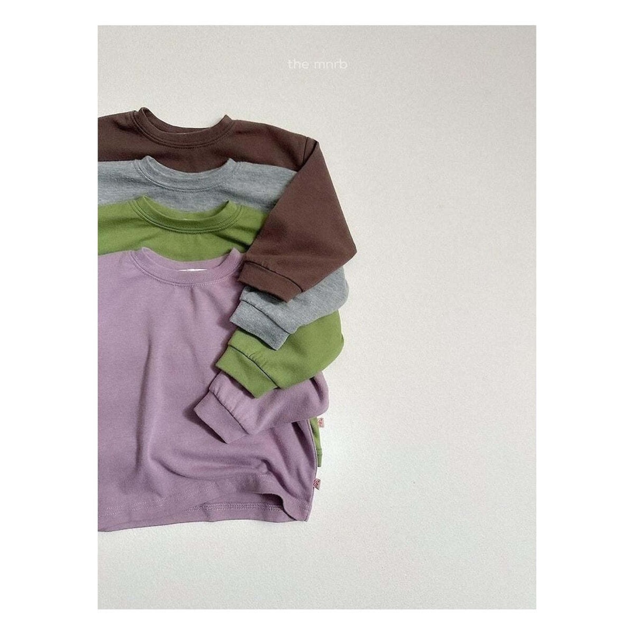 【取寄】minirobe ルーズベーシックTシャツ｜冬服｜韓国子供服
