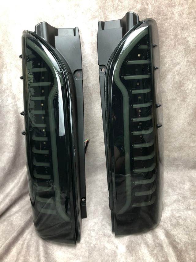 200系 ハイエース LED テール オープニング 流れるウインカー 