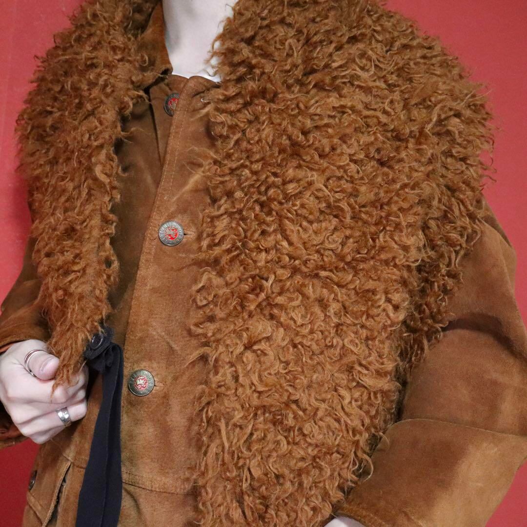 DRIES VAN NOTEN カシミヤ混 ポケット付き ファー マフラー