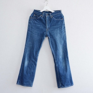517 リーバイス ヴィンテージ デニムパンツ ジーンズ 80年代 ヒゲ 色落ち TALON42 | Levi's 80s Vintage Jeans Denim Pants