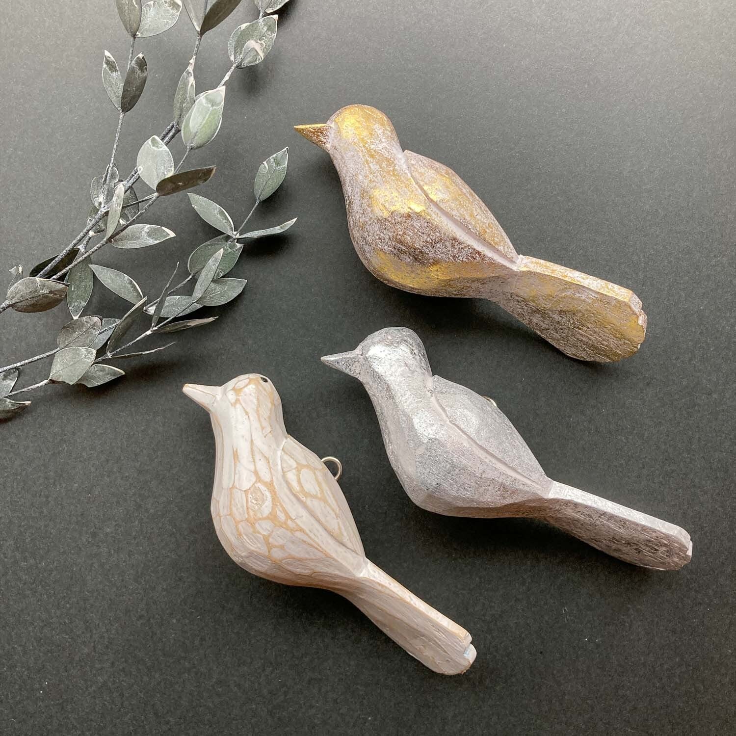 再入荷〉鳥の立体オーナメント | Dua-アクセサリーパーツショップ