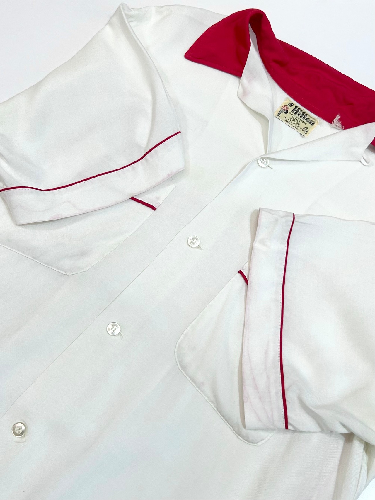 60s Hilton BORING SHIRT MADE IN USA Size M