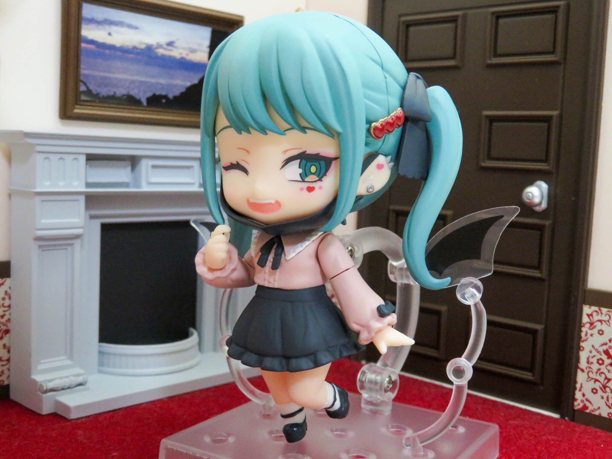 2239】 初音ミク ヴァンパイア Ver. 小物パーツ 羽根クリアプレート