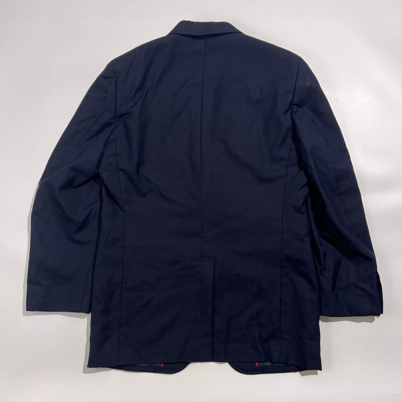 80s J.PRESS ジェイプレス 段返3B 背抜き テーラードジャケット 紺ブレ 90-76-170/ネイビー系 濃紺 メンズ 樫山株式会社