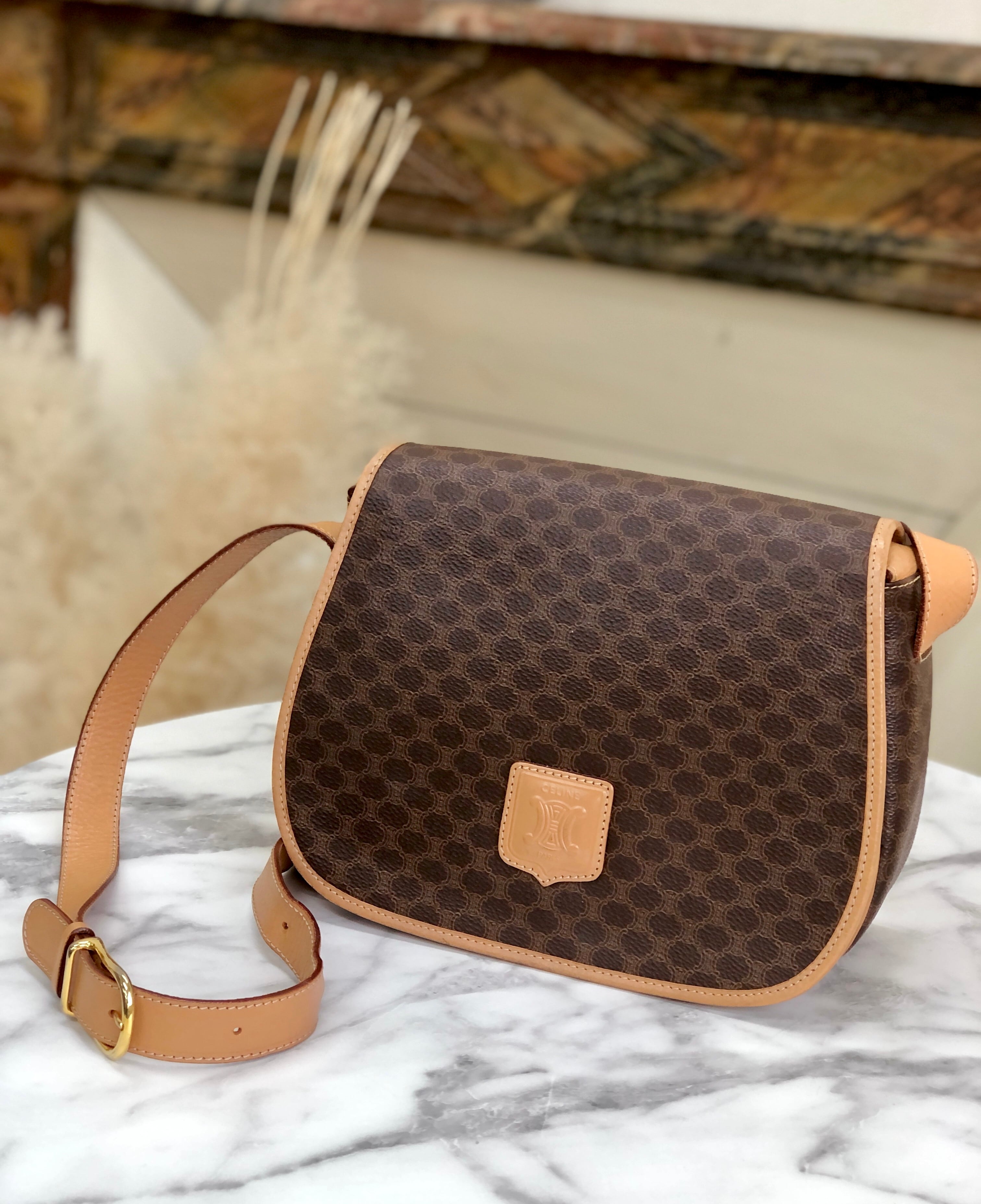 m3401 セリーヌ CELINE マカダム ショルダーバッグ ✨セールがオープン ...